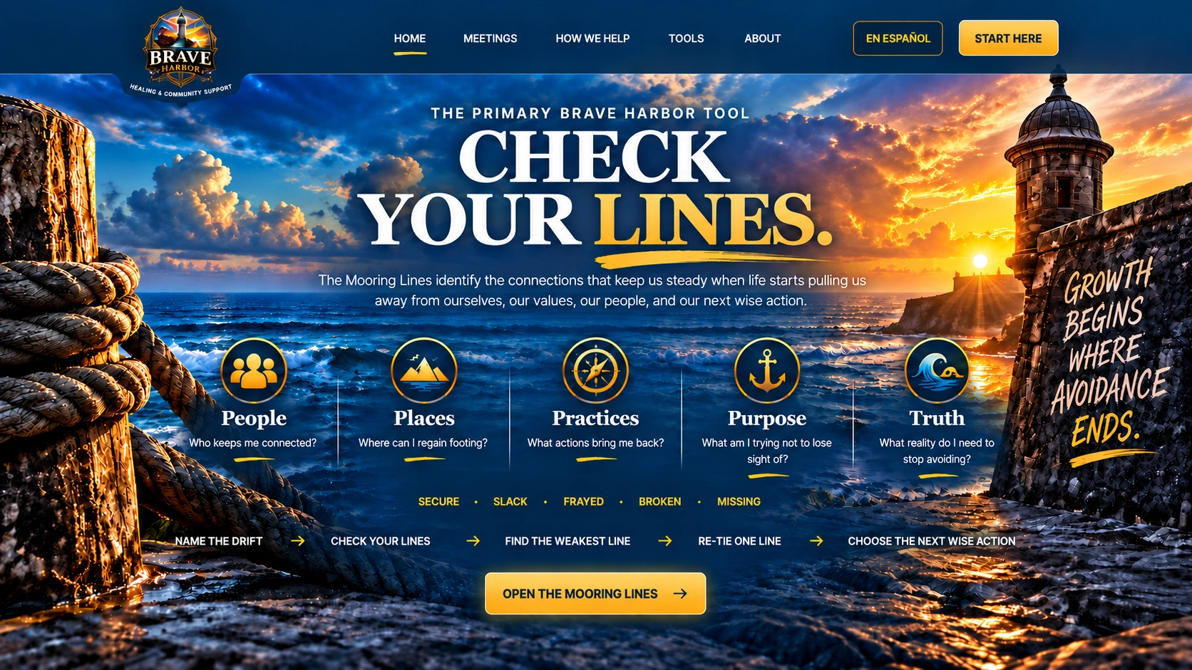 Check Your Lines — The Mooring Lines