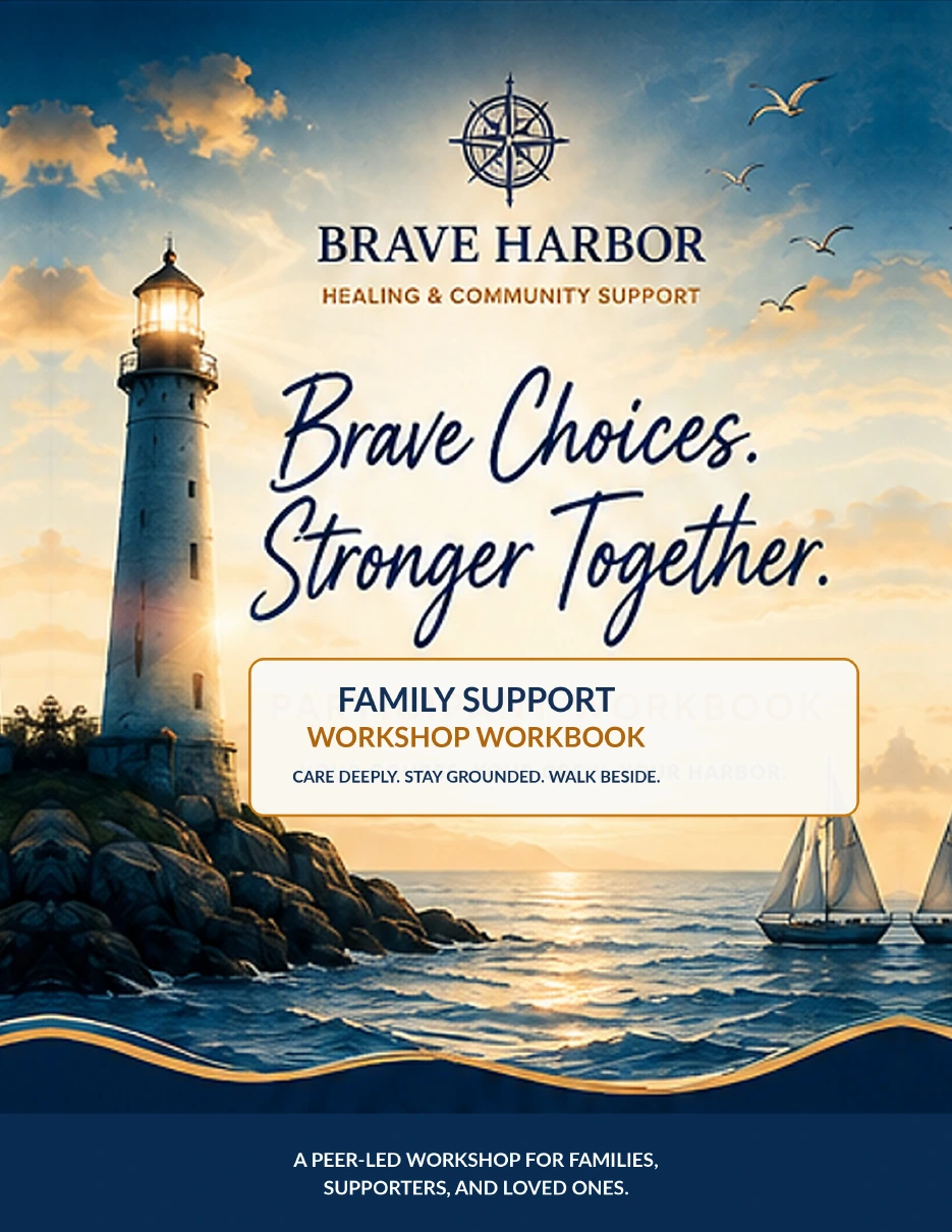 Cover of Brave Harbor Family Support Workshop Workbook