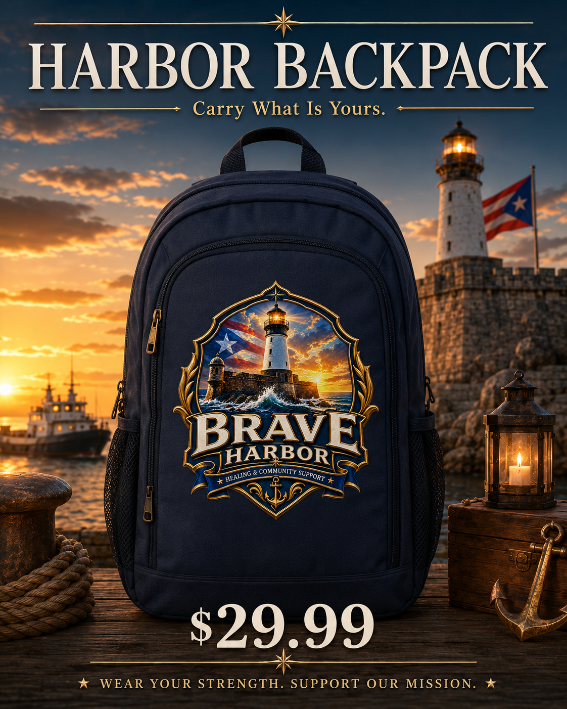 Brave Harbor Backpack product image