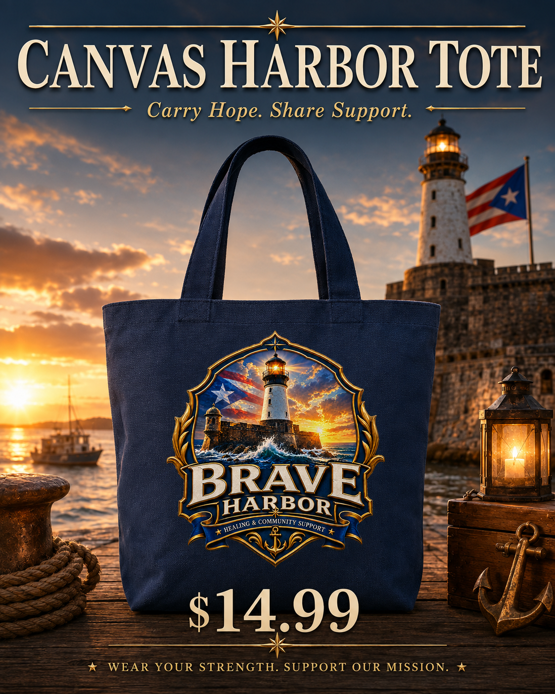 Canvas Harbor Tote product image