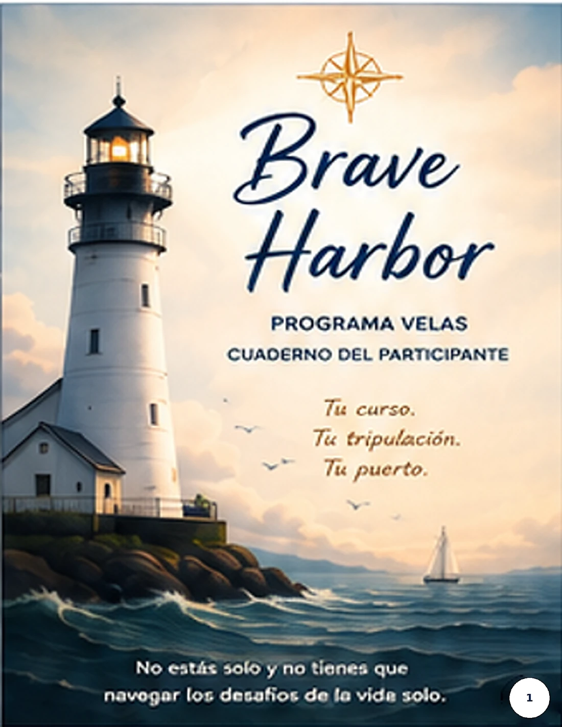 Portada de Brave Harbor Programa VELAS - Cuaderno del Participante